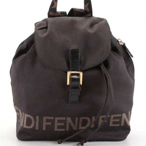 Fendi | Bags | Fendi Drawstring Nylon Backpack | Poshmark display picture 2